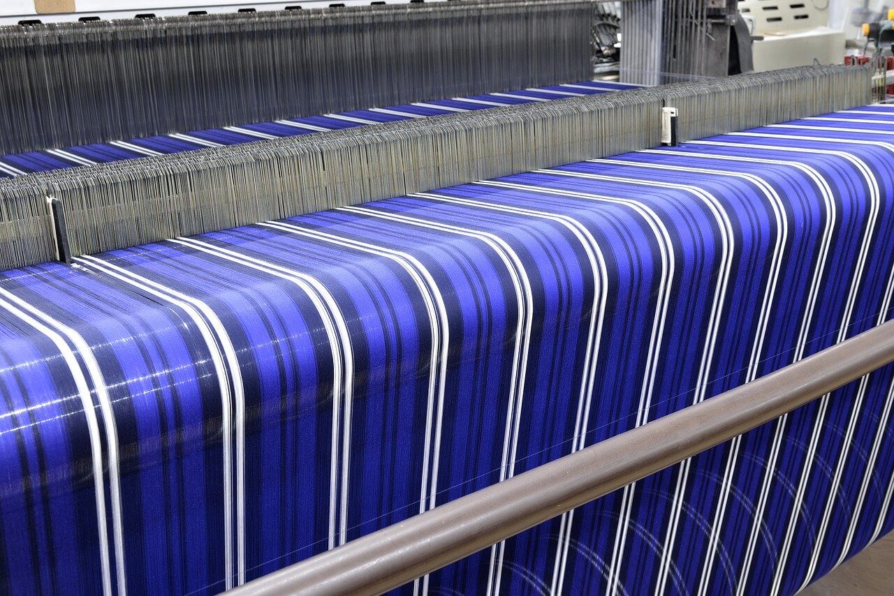 Textile weaving process